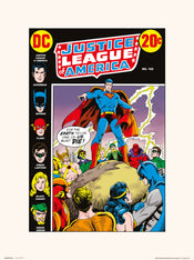 Grupo Erik Dc Comics Justice Leage Of America 102 Kunstdruk 30X40cm | Posters.nl