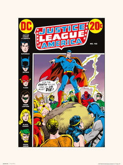 Grupo Erik Dc Comics Justice Leage Of America 102 Kunstdruk 30X40cm | Posters.nl