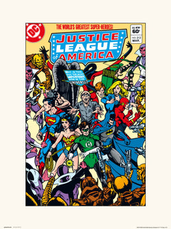 Grupo Erik Dc Comics Justice Leage Of America 212 Kunstdruk 30X40cm | Posters.nl