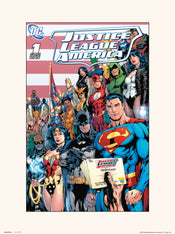 Grupo Erik Dc Comics Justice Leage Of America Volume 2 No.1 Kunstdruk 30X40cm | Posters.nl