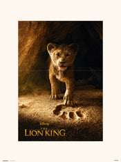 Grupo Erik Disney The Lion King Simba Real Action Kunstdruk 30X40cm | Posters.nl