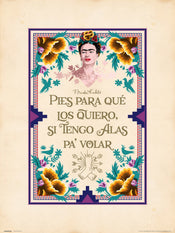 Grupo Erik Frida Kahlo Kunstdruk 30X40cm | Posters.nl