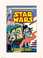 Grupo Erik Star Wars 30 A Princess Alone Kunstdruk 30X40cm | Posters.nl