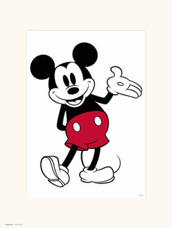 Grupo Erik Disney Mickey Classic Kunstdruk 30X40cm | Posters.nl