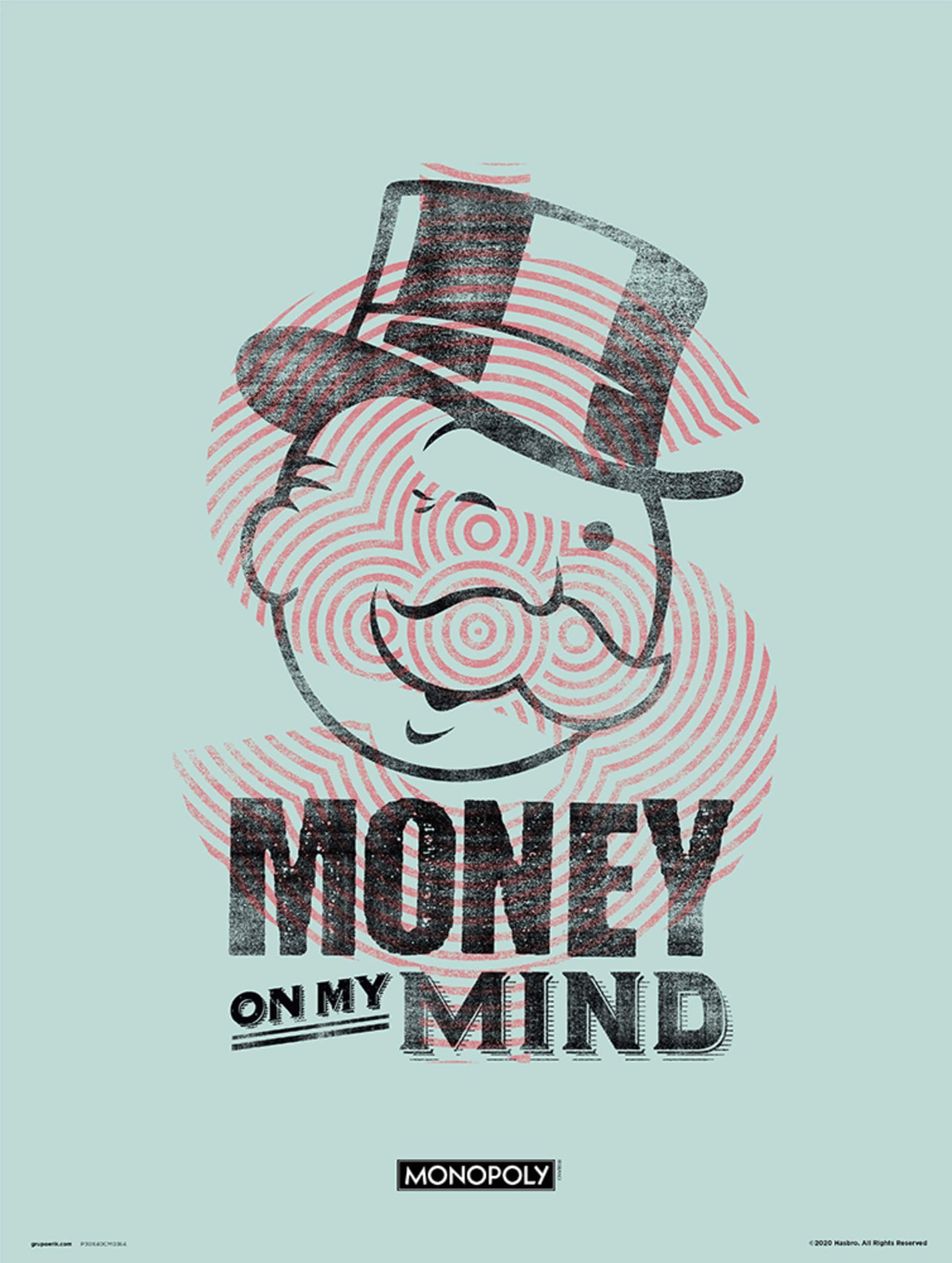 Grupo Erik Monopoly Money On My Mind Kunstdruk 30X40cm | Posters.nl