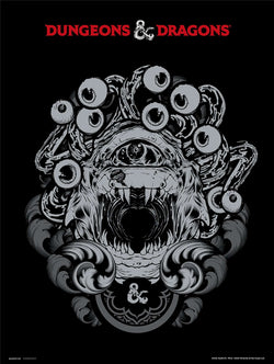 Grupo Erik Dungeons And Dragons Beholder Kunstdruk 30X40cm | Posters.nl