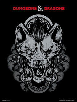 Grupo Erik Dungeons And Dragons Gnoll Kunstdruk 30X40cm | Posters.nl