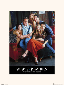 Grupo Erik Friends Characters Kunstdruk 30X40cm | Posters.nl