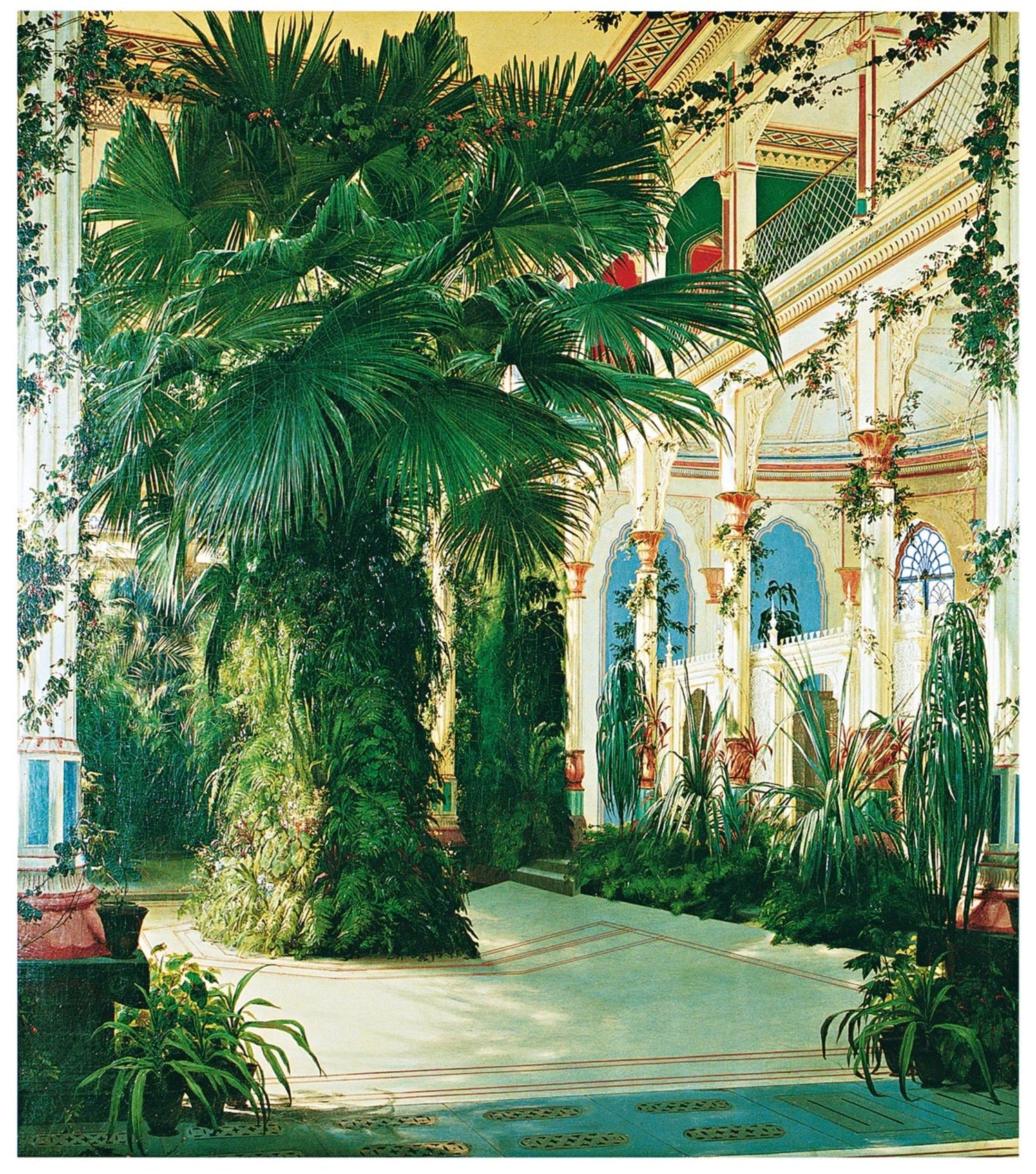 PGM BLK 02 Karl Blechen Interior of a Palm House Kunstdruk 84x96cm | Posters.nl