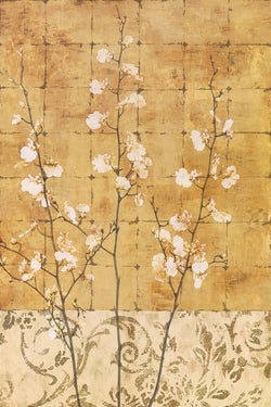 PGM DNC 733 Chris Donovan Blossoms in Gold II Kunstdruk 62x93cm | Posters.nl