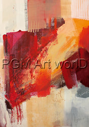 PGM FCU 702M Francesco Cusumano Astratto colorato II Kunstdruk 21x30cm | Posters.nl