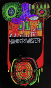 PGM FH 13 Friedensreich Hundertwasser Welttournee Kunstdruk 49x83cm | Posters.nl