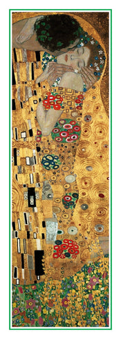 PGM GK 42S Gustav Klimt The Kiss Kunstdruk 25x70cm | Posters.nl