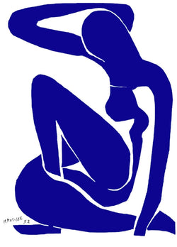 PGM HM 339N Henri Matisse Nu bleu I Kunstdruk 60x80cm | Posters.nl