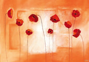 PGM HNE 05 Erika Heinemann Poppy Meeting Kunstdruk 100x70cm | Posters.nl