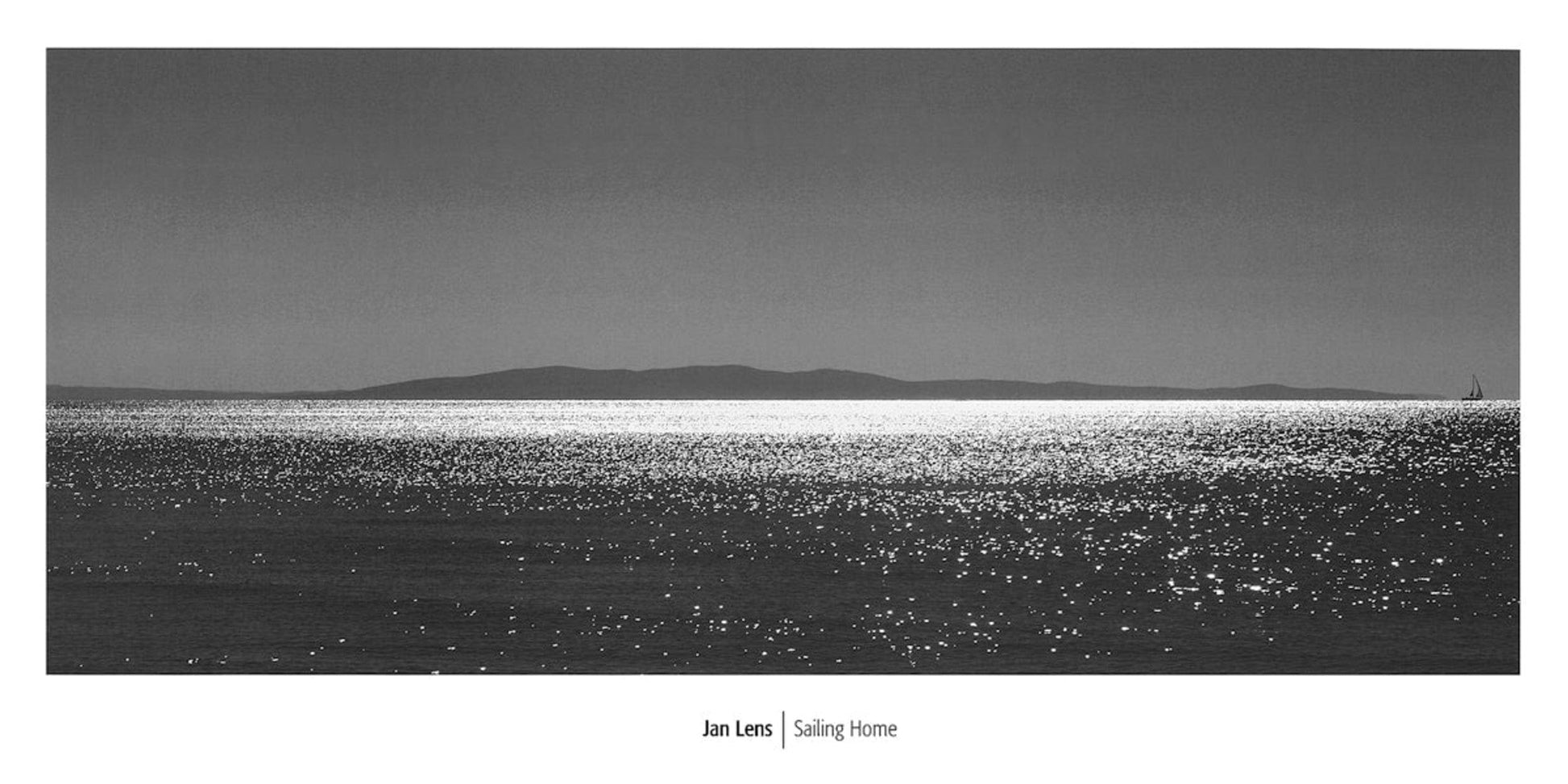 PGM LJA 31 Jan Lens Sailing Home Kunstdruk 100x50cm | Posters.nl