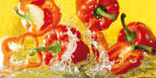PGM MIN 01 Michael Meisen Paprika Kunstdruk 100x50cm | Posters.nl
