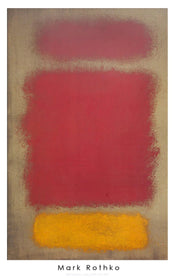 PGM MKR 860 Mark Rothko Untitled 1968 Kunstdruk 635x1015cm | Posters.nl