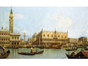 PGM OCA 26 Canaletto Molo Venedig Kunstdruk 80x60cm | Posters.nl