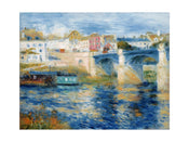 PGM REN 702 Auguste Renoir Le pont a Chatu Kunstdruk 80x60cm | Posters.nl