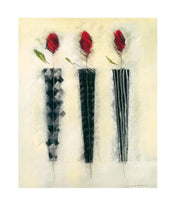 PGM RNM 53 Marilyn Robertson Rot und Schwarz II Kunstdruk 50x60cm | Posters.nl