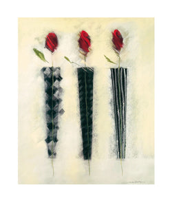 PGM RNM 53 Marilyn Robertson Rot und Schwarz II Kunstdruk 50x60cm | Posters.nl