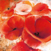PGM TAE 11 Thomas Aeffner Mohnspiel Kunstdruk 98x98cm | Posters.nl