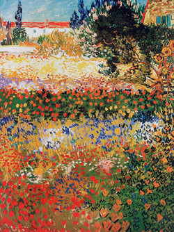 PGM VV 087 Vincent Van Gogh Giardino fiorito Kunstdruk 60x80cm | Posters.nl