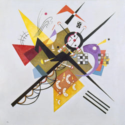 PGM WK 65 Wassily Kandinsky Auf Weiss 2 Kunstdruk 70x70cm | Posters.nl
