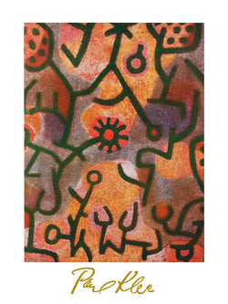 Paul Klee  Flora di Roccia Kunstdruk 60x80cm | Posters.nl