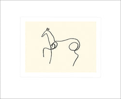 Pablo Picasso  Le Cheval Kunstdruk 50x60cm | Posters.nl