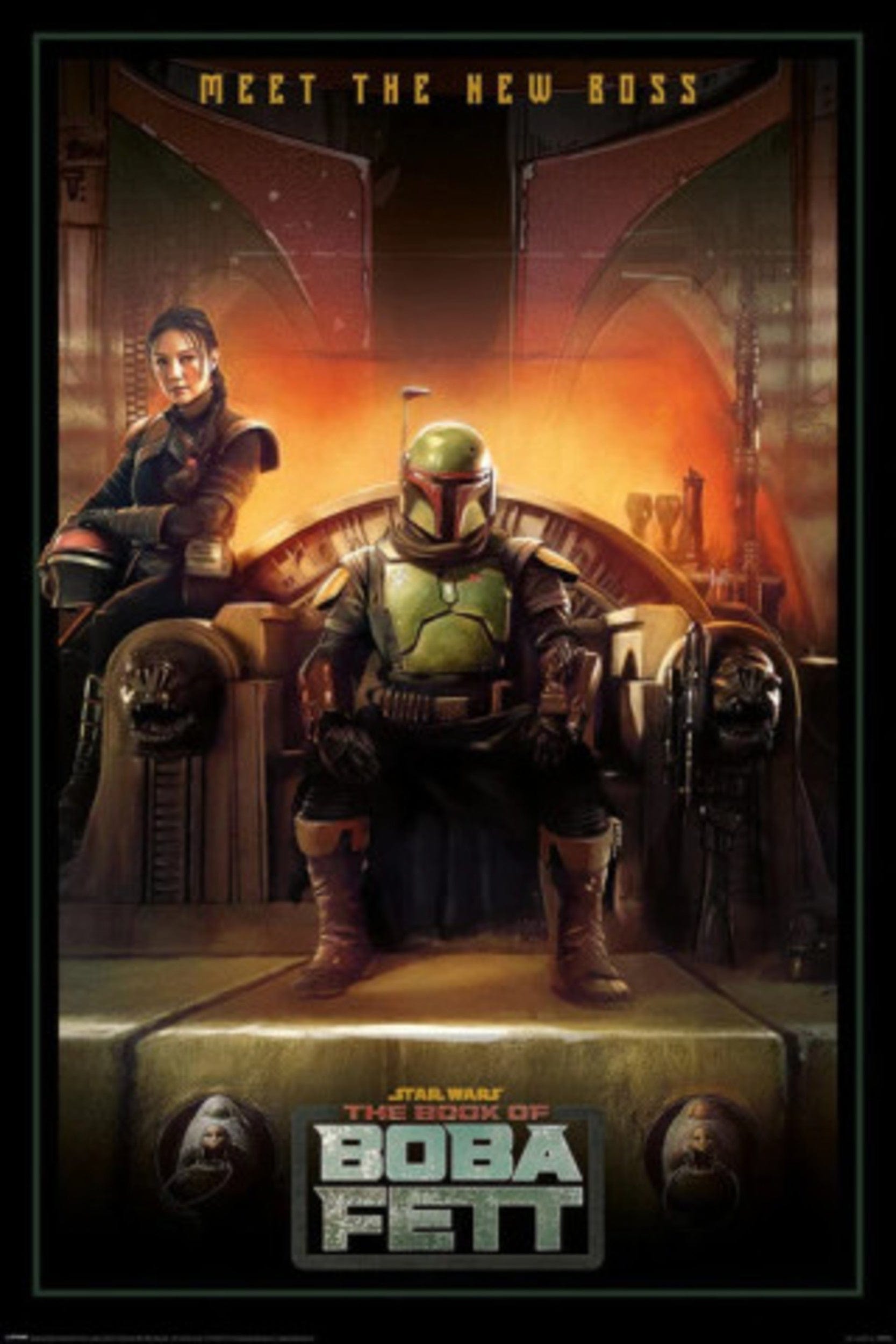 Pyramid PP34918 Star Wars The Book Of Boba Fett Meet The New Boss Poster | Posters.nl