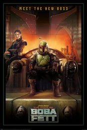 Pyramid PP34918 Star Wars The Book Of Boba Fett Meet The New Boss Poster | Posters.nl