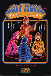 Pyramid PP35014 Steven Rhodes Cult Music Sing Along Poster | Posters.nl