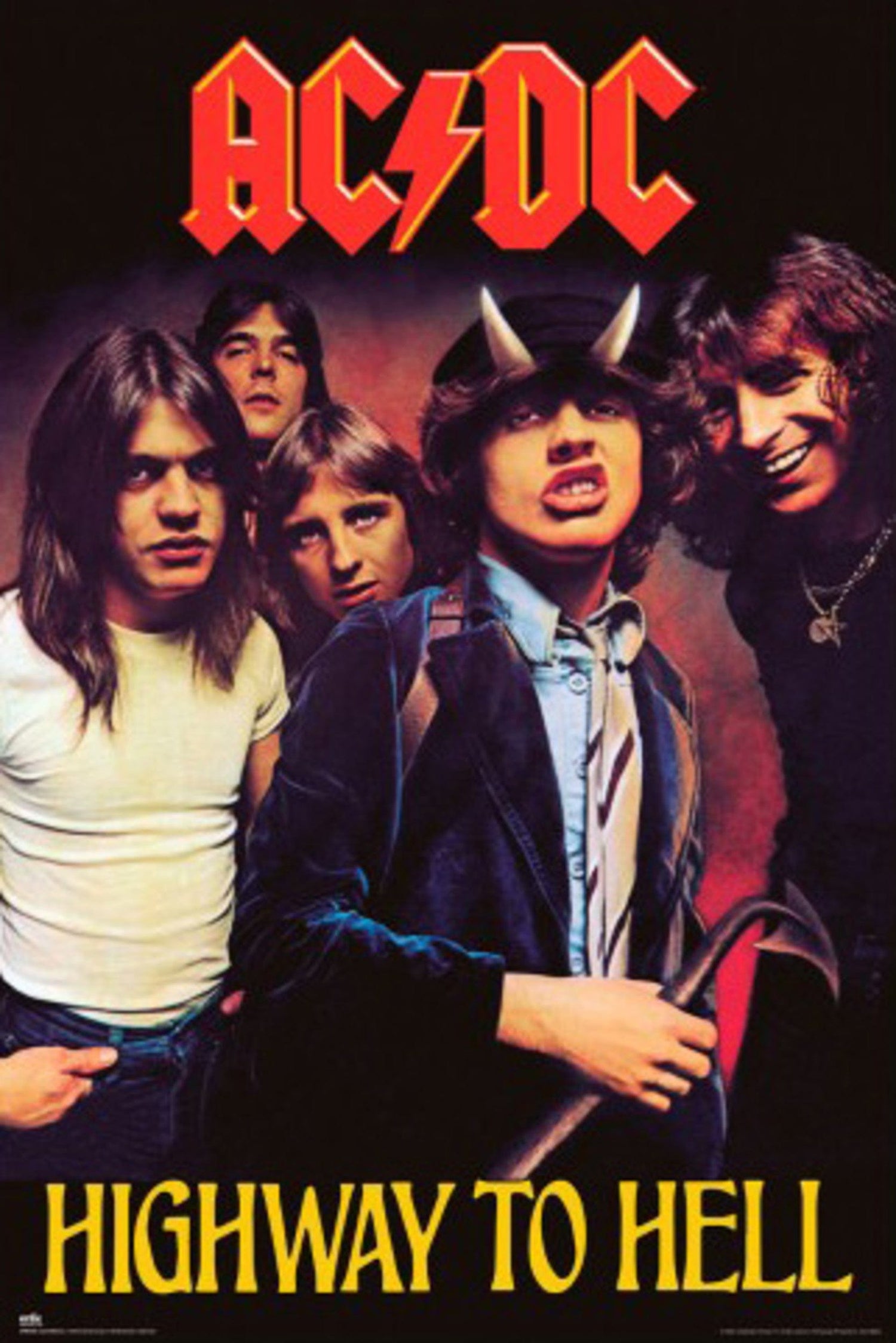 Poster Acdc Highway To Hell 61x91 5cm Grupo Erik GPE5915 | Posters.nl