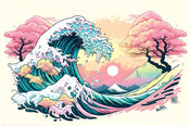 Poster Ada Ingram Pastel Wave 91 5x61cm PP35432 | Posters.nl