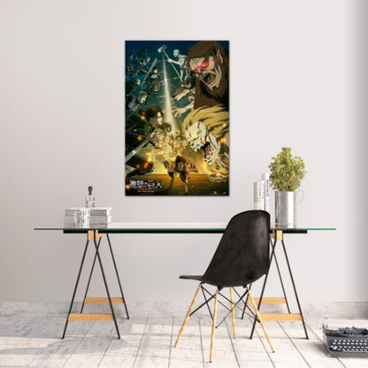 Poster Attack On Titan Paradis Vs Marley 61x91 5cm Grupo Erik GPE5832 Sfeer | Posters.nl