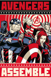 Poster Avengers Assemble 61x91 5cm Pyramid PP35167 | Posters.nl