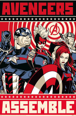 Poster Avengers Assemble 61x91 5cm Pyramid PP35167 | Posters.nl
