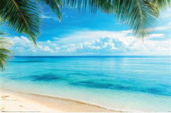 Poster Azure Ocean View 91,5x61cm