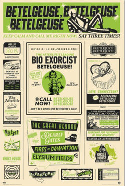 Poster Beetlejuice 2 61x91 5cm Grupo Erik GPE5886 | Posters.nl