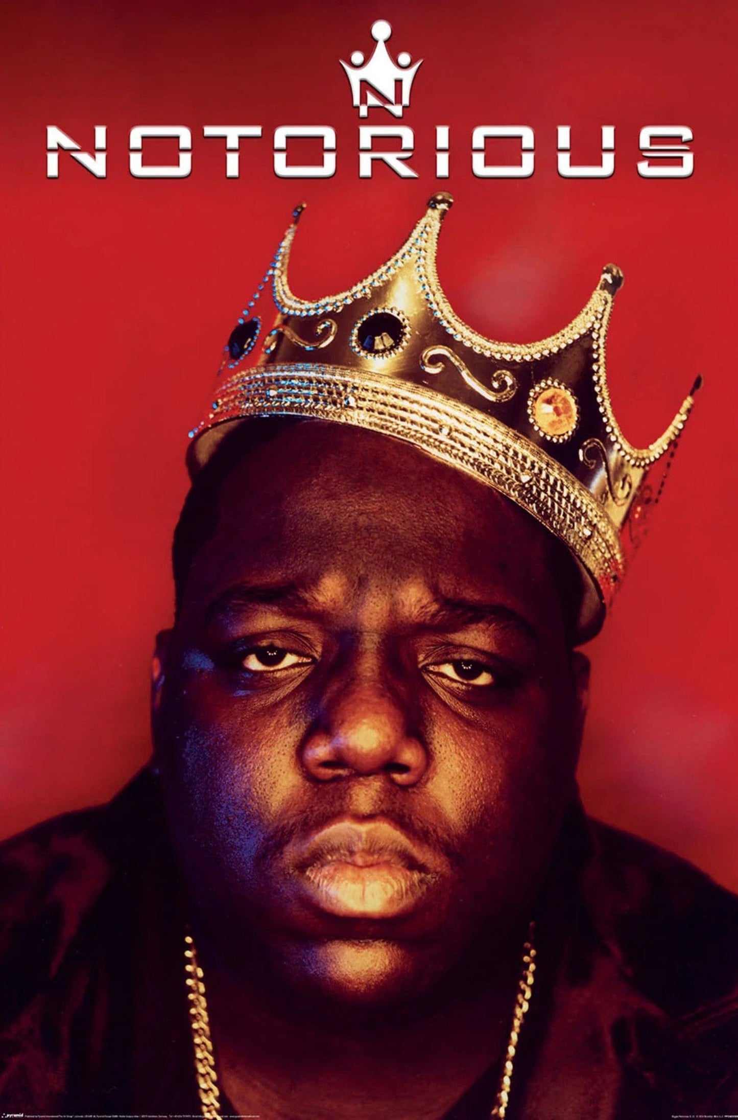 Poster Biggie Notorious Crown 61x91 5cm PP2403308 | Posters.nl