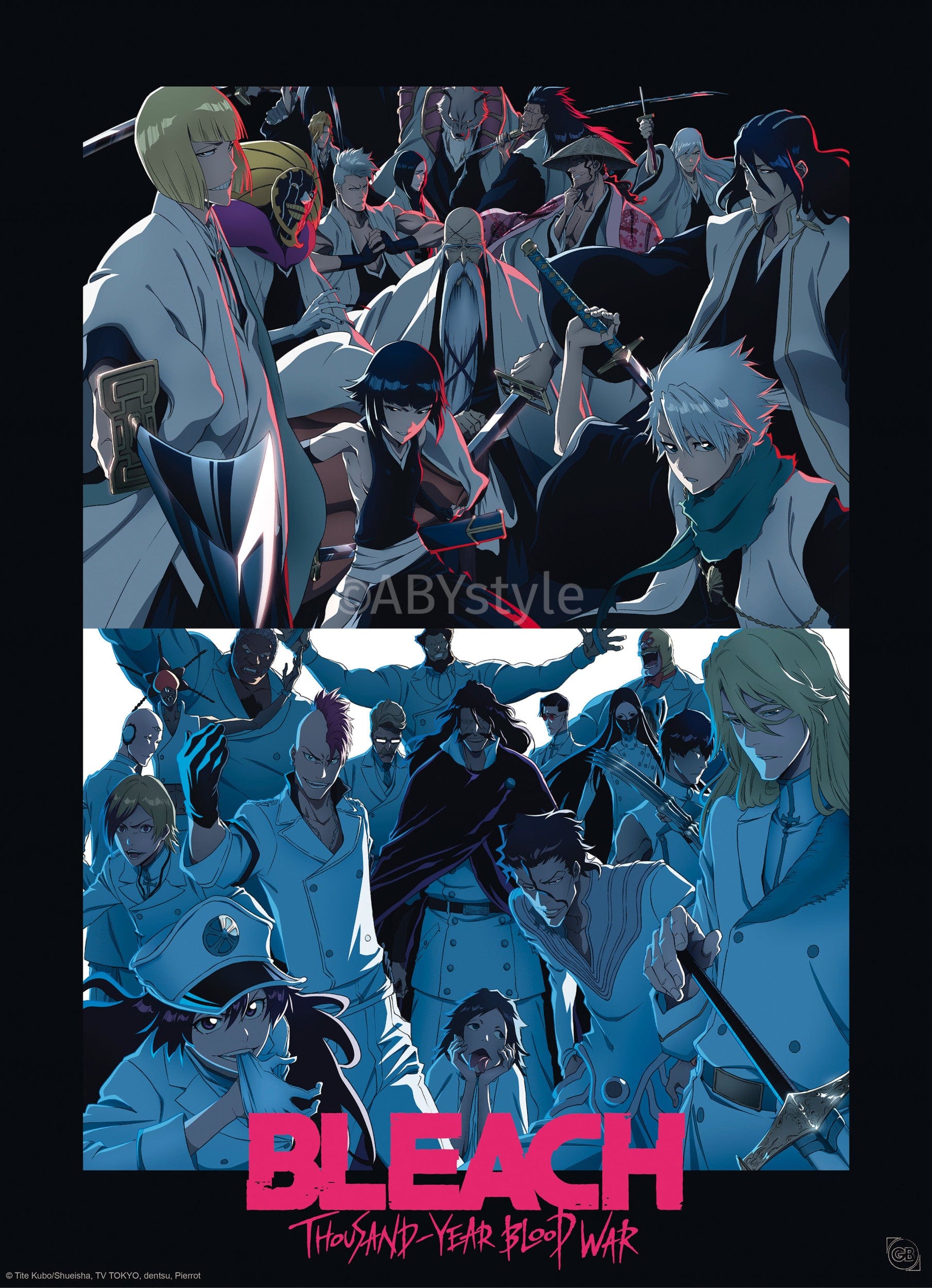 Poster Bleach Tybw Shinigami Vs Quincy 38x52cm Abystyle GBYDCO632 | Posters.nl