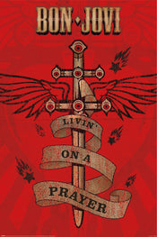 Poster Bon Jovi Livin On a Prayer 61x91 5cm Pyramid PP35296 | Posters.nl