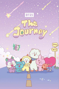 Poster BT21 - The Journey 61x91,5cm