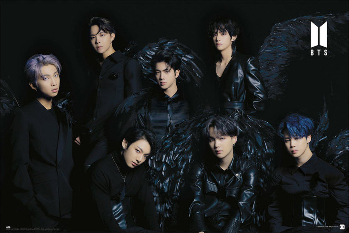 Poster Bts Black Wings 91.5x61cm Grupo Erik GPE5726 | Posters.nl