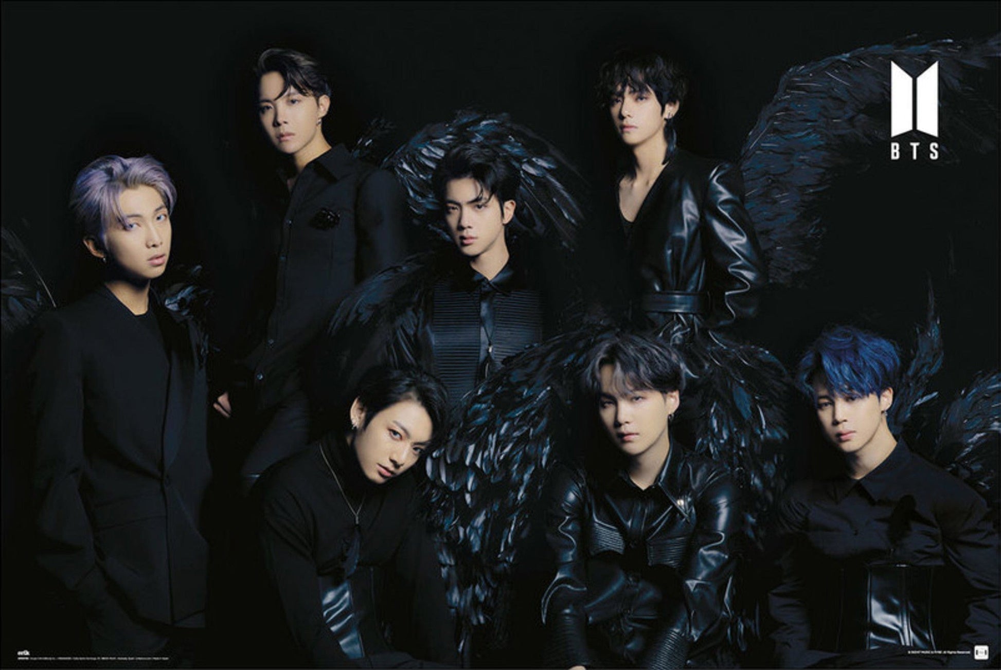 Poster Bts Black Wings 91.5x61cm Grupo Erik GPE5726 | Posters.nl
