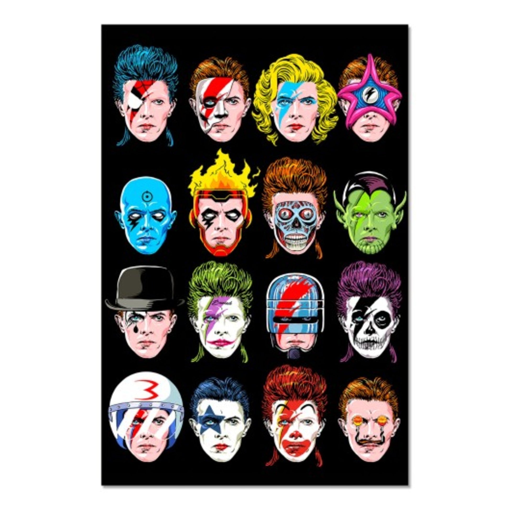 Poster Butcher Billy The Floating Heads Of David 61x91 5cm GPE5976 | Posters.nl