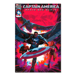 Poster Captain America Brave New World Comic 61x91 5cm Grupo Erik GPE5944 | Posters.nl