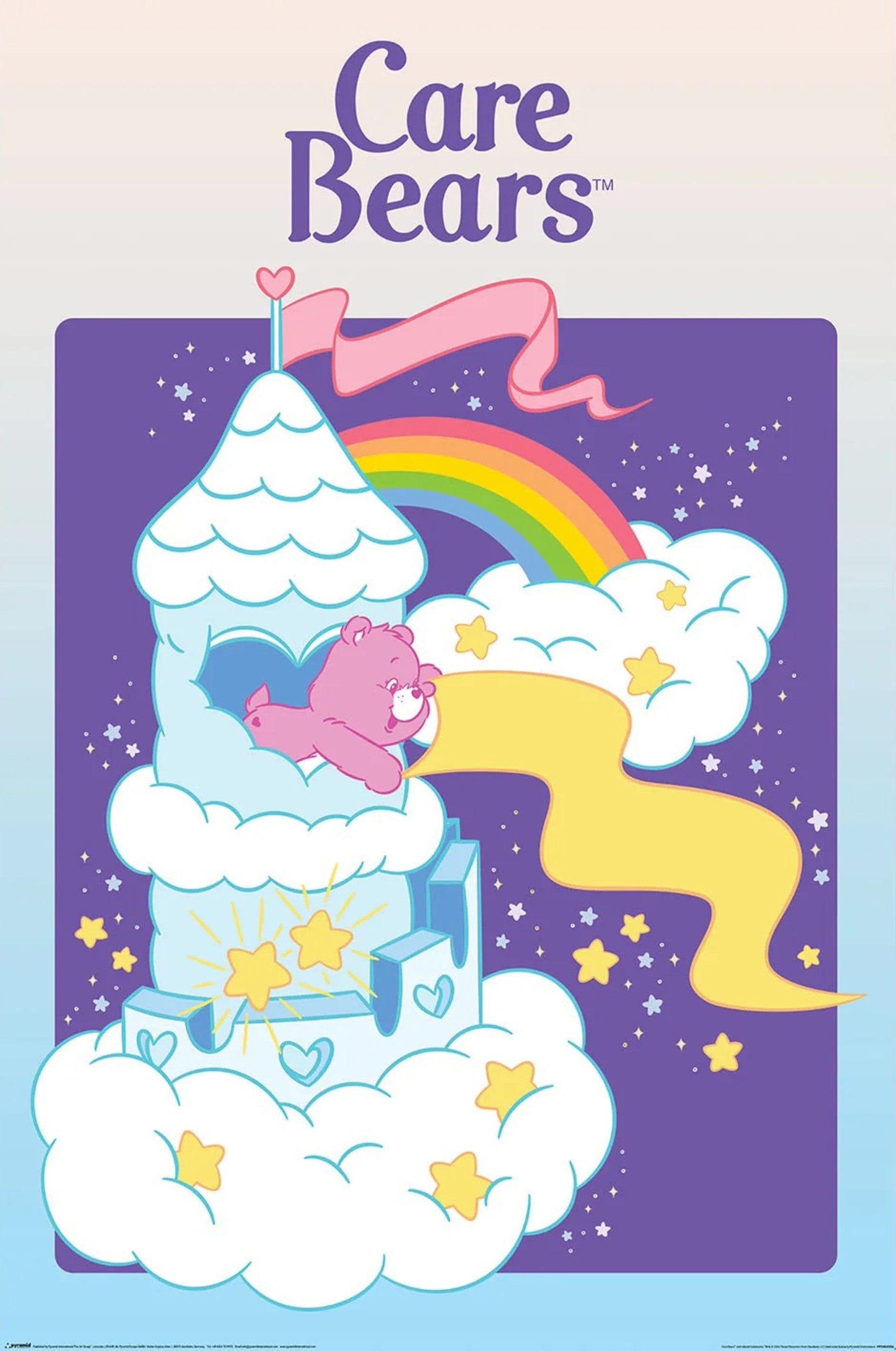 Poster Care Bears Care A Lot Castle 61x91 5cm PP2402356 | Posters.nl